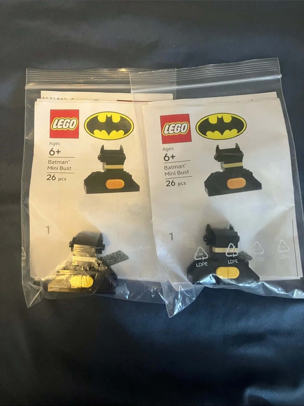 Lego Batman Mini Bust x2